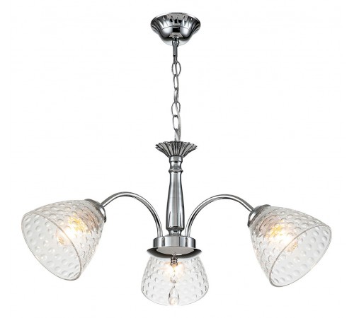 Подвесная люстра Escada 658/3PL Chrome Freesia Подвесная люстра Escada 658/3PL Chrome Freesia