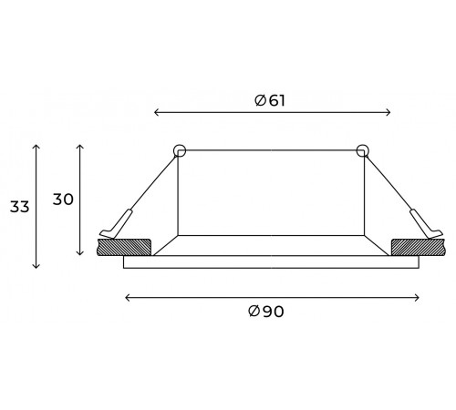 Встраиваемый светильник Hesby Lighting HSBL_0102 Glow Встраиваемый светильник Hesby Lighting HSBL_0102 Glow