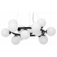 Подвесная люстра LUMINA DECO LDP 6033-15 BK MARSIADA