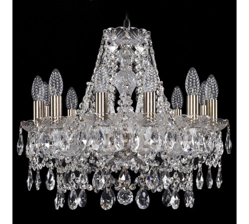 Подвесная люстра Bohemia Ivele Crystal 1411/12/160/Pa 1411 Подвесная люстра Bohemia Ivele Crystal 1411/12/160/Pa 1411