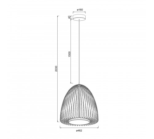 Подвесной светильник Mantra 9016 Smart Подвесной светильник Mantra 9016 Smart