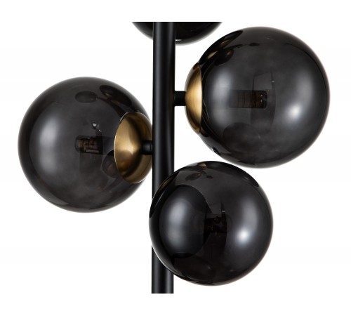 Подвесная люстра Indigo 11018/6P Black Molecola Подвесная люстра Indigo 11018/6P Black Molecola