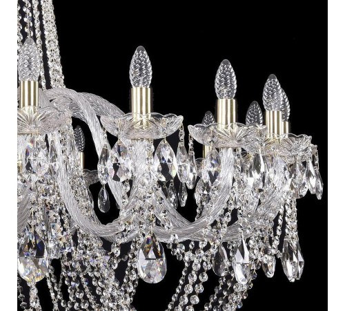 Подвесная люстра Bohemia Ivele Crystal 1402/20/460/h-115/G 1402 Подвесная люстра Bohemia Ivele Crystal 1402/20/460/h-115/G 1402