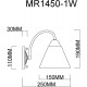 Бра MyFar MR1450-1W Anna