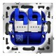 Розетка двойная Ethernet RJ-45 без рамки Voltum VLS060207 S70