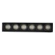 Накладной светильник iLedex Technical 4822-002-L120-6W-38DG-4000K-BK VISION48/22