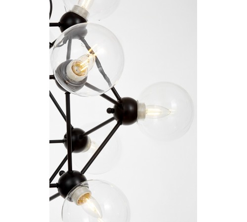 Подвесная люстра LUMINA DECO LDP 160N-12 BK+PR Zodiak Подвесная люстра LUMINA DECO LDP 160N-12 BK+PR Zodiak