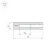 Профиль Arlight 023911 ARH-NANOLINE-5-2000 ANOD