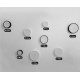 Накладной светильник Italline M04-525-95 white 4000K M04-525-95