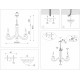 Подвесная люстра Ambrella Light TR9605 TR