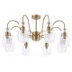 Люстра на штанге Escada 1141/8PL Clear Gloss