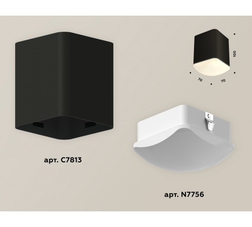 Накладной светильник Ambrella Light XS7813022 XS Накладной светильник Ambrella Light XS7813022 XS