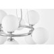 Подвесная люстра LUMINA DECO LDP 6033-9 CHR MARSIADA