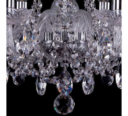 Подвесная люстра Bohemia Ivele Crystal 1402/6/160/Ni 1402 Подвесная люстра Bohemia Ivele Crystal 1402/6/160/Ni 1402
