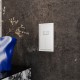 Выключатель двухклавишный с подсветкой без рамки Voltum VLS020202 S70