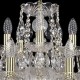Подвесная люстра Bohemia Ivele Crystal 1402/10+5/240/G 1402