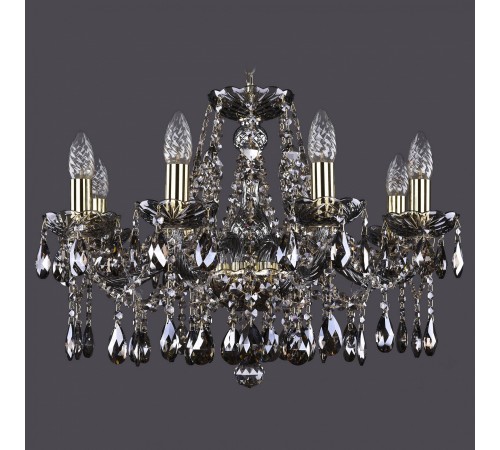 Подвесная люстра Bohemia Ivele Crystal 1413/8/200/G/M731 1413 Подвесная люстра Bohemia Ivele Crystal 1413/8/200/G/M731 1413