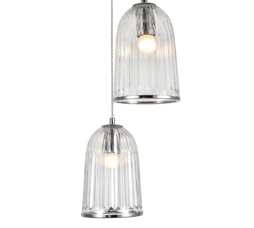 Подвесной светильник Indigo 11046/3P Chrome Lucido Подвесной светильник Indigo 11046/3P Chrome Lucido