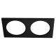 Рамка на 2 светильника Italline IT08-8034 black IT08