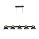 Подвесной светильник Indigo 11059/5PL Black Traforo