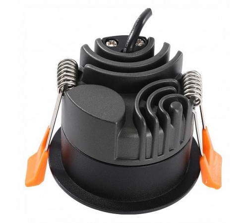 Встраиваемый светильник iLedex Technical 107-7W-D64-4000K-24DG-BK Mars