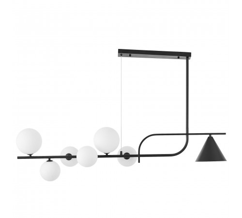 Светильник на штанге LUMINA DECO LDP 7036-7 BK+WT AMADEO Светильник на штанге LUMINA DECO LDP 7036-7 BK+WT AMADEO