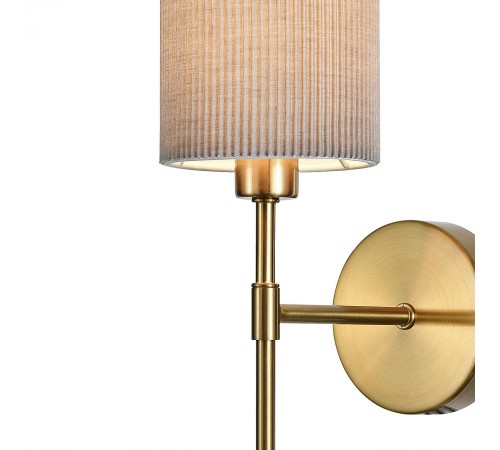 Бра Indigo 13033/1W Brass Plisse Бра Indigo 13033/1W Brass Plisse