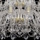 Подвесная люстра Bohemia Ivele Crystal 1411/16+8/360/2d/G 1411