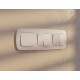 Рамка на 3 поста Ambrella Volt OF140203 Ecta