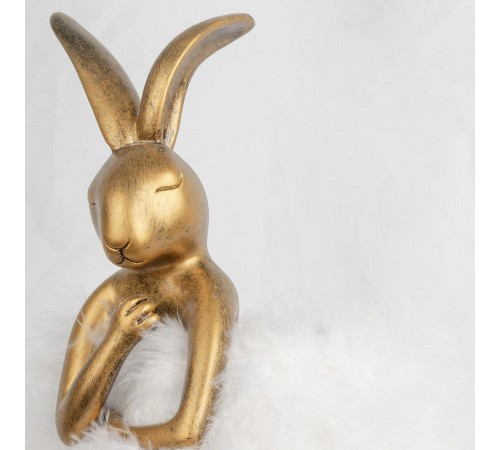 Настольная лампа декоративная Loft it 10315/B White fluff Lapine Настольная лампа декоративная Loft it 10315/B White fluff Lapine