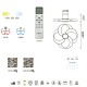 Светильник с вентилятором Mantra 8706 Rose