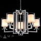 Подвесная люстра iLamp RM6201-5 CR+CL King
