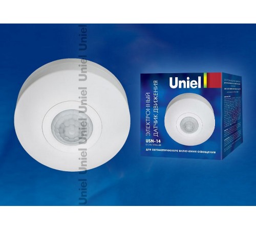 Датчик движения Uniel 06566 USN-14-360R Датчик движения Uniel 06566 USN-14-360R