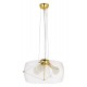 Подвесной светильник LUMINA DECO LDP 6018-500 PR+F.GD Globo