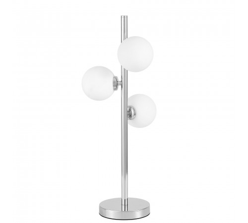 Настольная лампа декоративная LUMINA DECO LDT 6033-3 CHR MARSIADA Настольная лампа декоративная LUMINA DECO LDT 6033-3 CHR MARSIADA