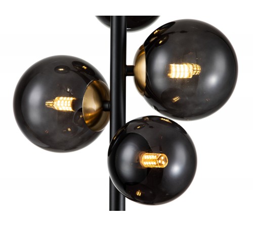 Подвесная люстра Indigo 11018/6P Black Molecola Подвесная люстра Indigo 11018/6P Black Molecola