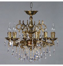 Подвесная люстра Ambiente by Brizzi 2128/6 PB Tear Drop Leon