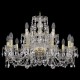 Подвесная люстра Bohemia Ivele Crystal 1402/10+5/240/G 1402