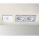 Встраиваемый светильник Italline DE-202 white DE-202