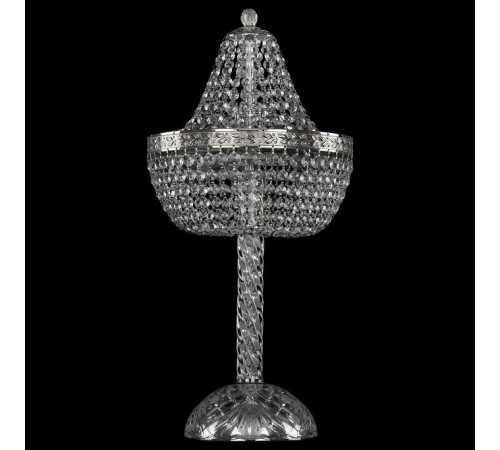 Настольная лампа декоративная Bohemia Ivele Crystal 19051L4/H/25IV Ni 1905 Настольная лампа декоративная Bohemia Ivele Crystal 19051L4/H/25IV Ni 1905