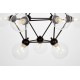 Подвесная люстра LUMINA DECO LDP 160N-12 BK+PR Zodiak