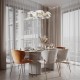 Подвесная люстра Loft it 10352/1050 AB Bloom