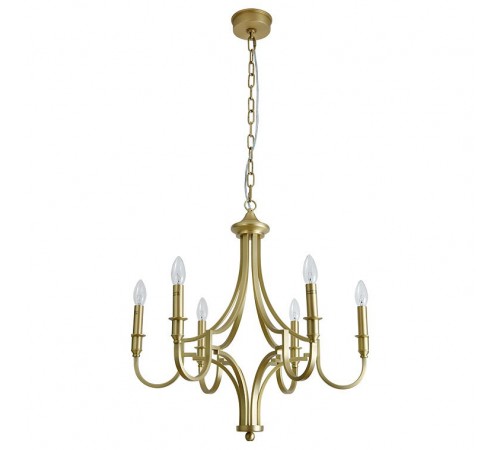 Подвесная люстра Newport 3456/С brass DANIELA