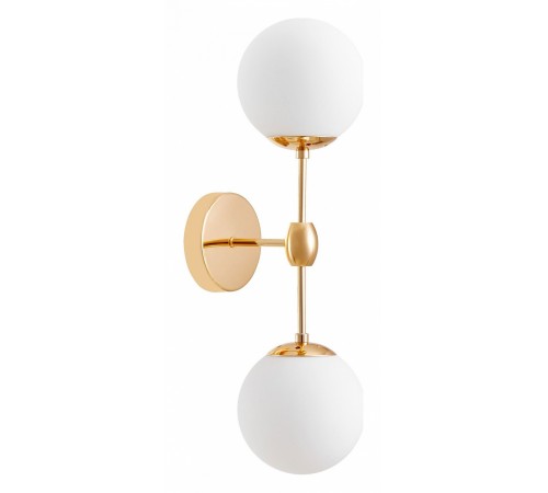 Бра LUMINA DECO LDW 6001-2 FGD+WT ZODIAK Бра LUMINA DECO LDW 6001-2 FGD+WT ZODIAK