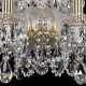 Подвесная люстра Bohemia Ivele Crystal 1402/10+5/240/G 1402