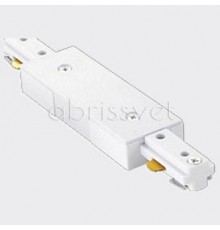 Соединитель линейный для треков Italline WSO 73 white WSO