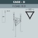 Фонарный столб Fumagalli V50.372.A30.LXH27 Vivi
