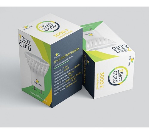 Лампа светодиодная Italline TP GU10/7W/3000K TP Лампа светодиодная Italline TP GU10/7W/3000K TP
