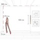 Накладной светильник Loft it 10408W/1000 Mondrian