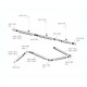 Соединитель гибкий для треков Italline WSO 560 white WSO